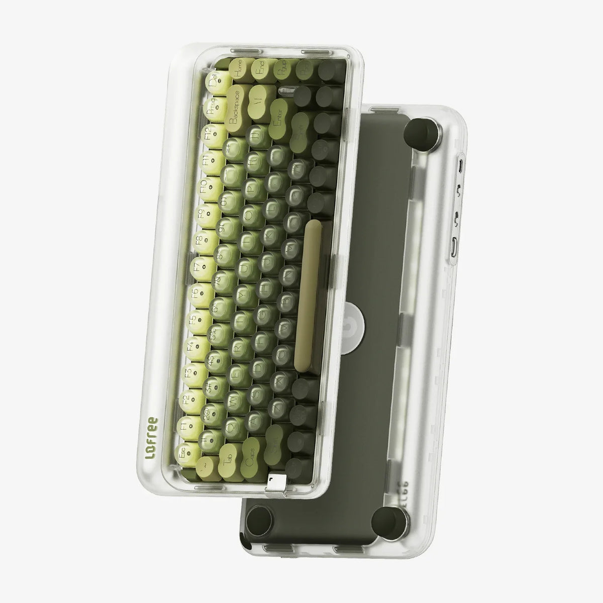 432Hz Polar Moss Mechanical Keyboard