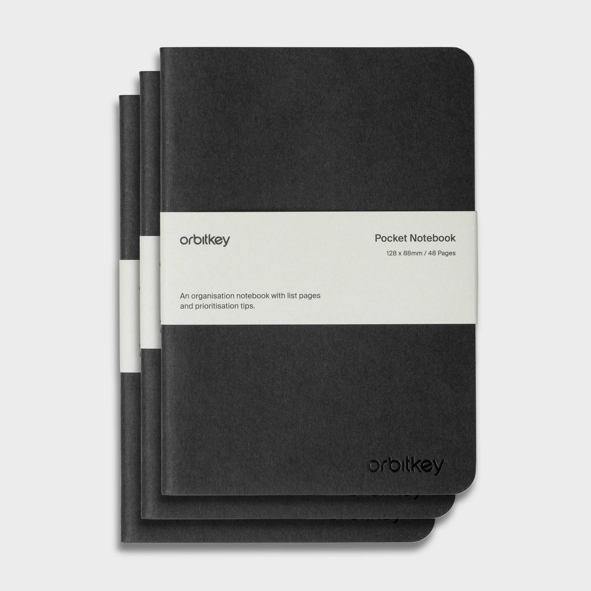 Organisation Notebook - 3 Pack