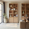 Aliette - Bookcase in solid oak