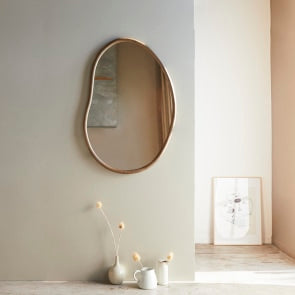 Dim - Hallway mirror in mindi 100x70 cm