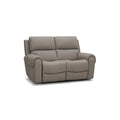 Ezra Group 8 Electric Recliner in Oyster Leather