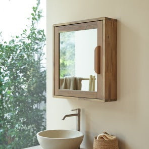 Lila Bathroom Cabinet in Solid Acacia
