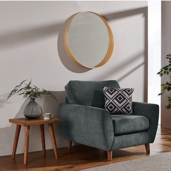 Milner Armchair in Granite Fabric