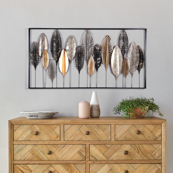 New Shoots Metal Wall Art