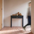 Zenaka - Hallway console table in solid pine D. 25 cm